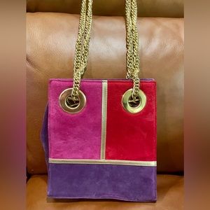 1990s Vintage Velour Ingledews purse